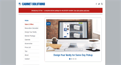 Desktop Screenshot of cabinetsolutions.com